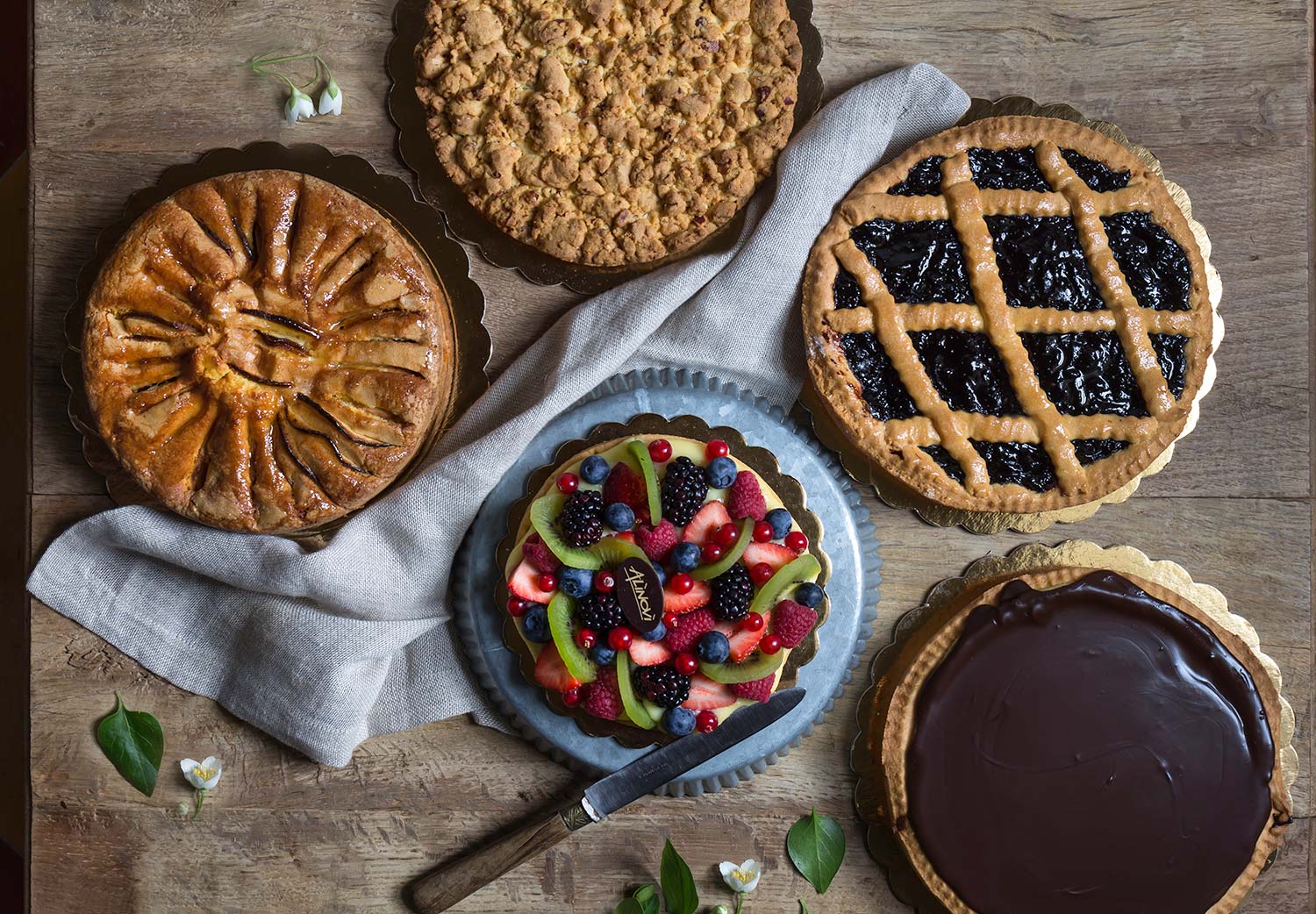 Torte da forno, crostate, torte da colazione a Parma